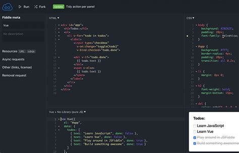 js fiddl|codepad.
